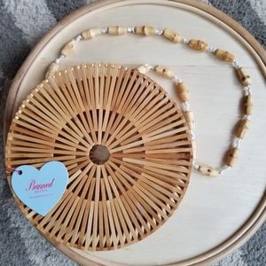 NWT Desire to Delight Bamboo Bag By Banned